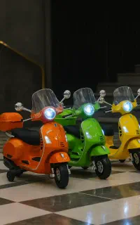 *نمایندگی * موتورشارژی وسپا متنوع و رنگبندی