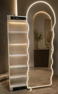 آینه قدی دفرمه، دیواری،ایستاده،آینه جاکفشی ریلی