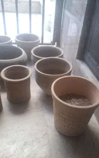 گلدان سفالی