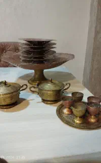 ظروف دکوری مسی