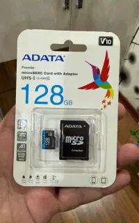 کارت حافظه ( رم ) ۱۲۸ گیگ برند آ دیتا کلاس ۱۰