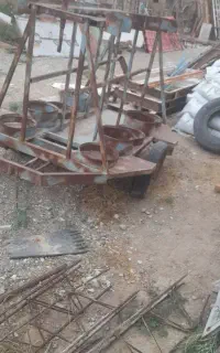 گاری وجرخ حمل اکسیژن