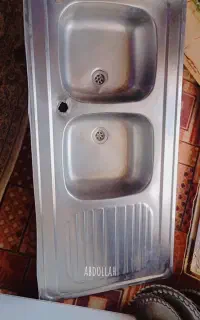 سینک ظرفشویی دو قلو