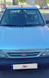 پراید مدل 85نقره ای