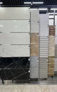 کاشی سرامیک پرسلان خاک سفید ۴۰×۱۰۰ درب کارخانه