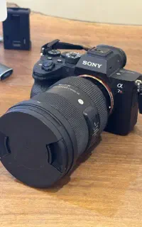 سونی alpha 7 r4 به همراه لنز sigma 24 70