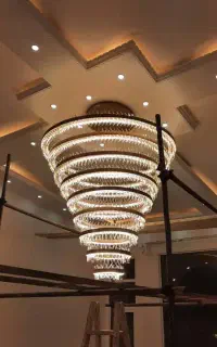 لوستر دوبلکسی مجلل ارتفاع بلند
