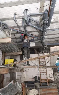 لوله کشی آب و فاضلاب  جوشکاری