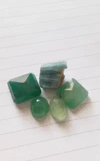 چهار عدد زمرد پنجشیر افغانستان