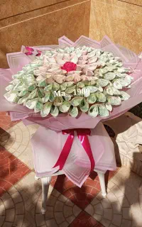 گل روبانی  پول آرایی دیگه تکراری کادو نده