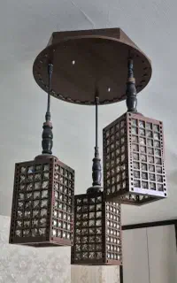 دو عدد لوستر