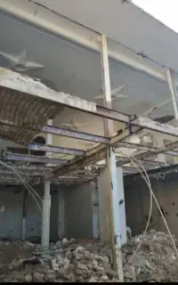 کار تخریب با دریل  وجوشکاری   انجام میدیم