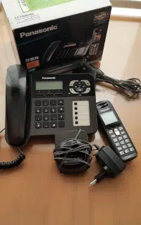 تلفن پاناسونیک رومیزی با منشی