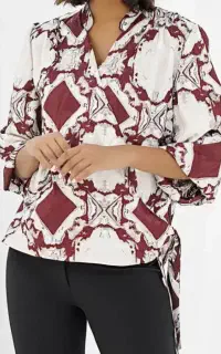 چرخکار شومیز، راسته دوز و وسط کار
