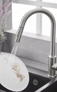 شیر ظرف شویی شاوری فنری