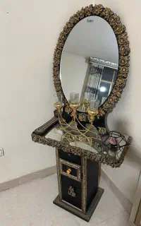 اینه و‌شمعدان