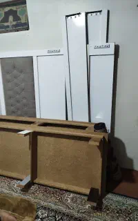 تخت خواب کامل فقط بدونه دوشک