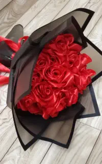 دسته گل ربانی رز آماده