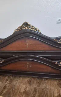 تخت دونفره چوبی بسیار محکم