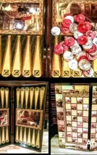 تخته نرد مدرن و اعلا ..بی نظیر ترکیه..
