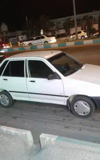 پراید سفید شاسی پلمپ بدون رنگ