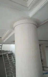 گچکاری ساختمان ابزار زنی نور مخفی با یونولیت وگچ