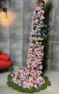 درخت شکوفه درختچه شکوفه مصنوعی گل مصنوعی