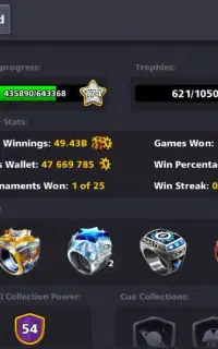 اکانت 8ball pool