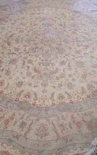 فرش دستبافت تبریز گرد ۳در ۳
