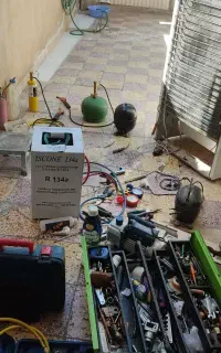 تعمیرکولر و یخچال .سرویس.گازگیری.نصب و جابجایی