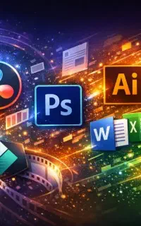 آموزش پریمیر فتوشاپ افترافکت داوینچی ریزالو