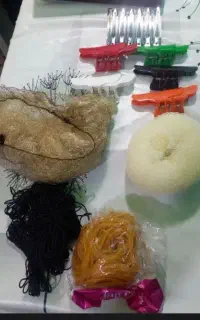 لوازم مناسب شنیون بافت مو 850