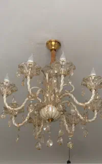 لوستر کریستال ۸شاخه