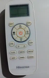 کنترل اصلی کولر گازی هایسنس