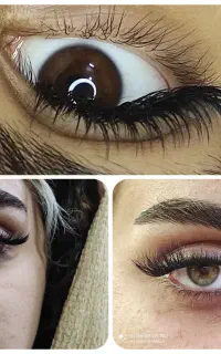 مدل کاشت مژه لیفت مژه ابرواکستنشن مژه آموزش تخصصی