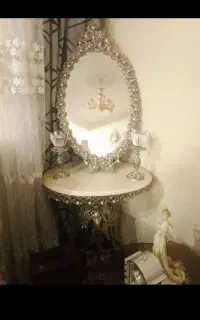 آینه و شمعدان