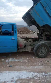 حمل نخاله و مصالح با نیسان کمپرسی