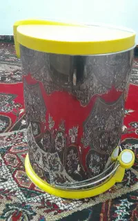 سطل زباله استیل اصل.( رایگان)