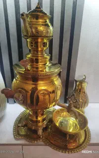سماور زغالی کامل 6لیتری