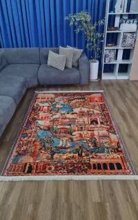 فرشینه وروفرشی کشدار  مخمل شانل