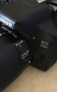 دوربین کنون 750d