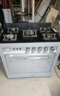 اجاق گاز پنج شعله طرح فر سالم