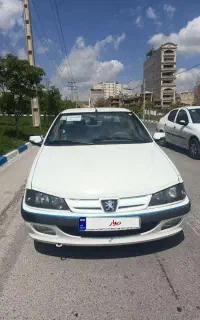 پژو پارس 93 بدون رنگ کم کار