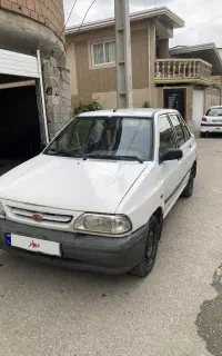 پراید سفید مدل ۱۳۹۰