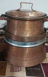 دو عدد قابلمه مسی