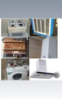تعمیر و نصب انواع لوازم خانگی برقی و گازی