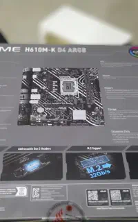 مادر برد H610 PRIME -K D4 ARGB پلمپ آکبند