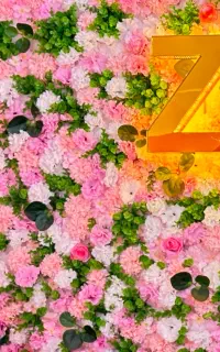 دیوار پوش گل مصنوعی وارداتی