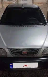 پراید ۸۷ بدون رنگ جوش ترک
