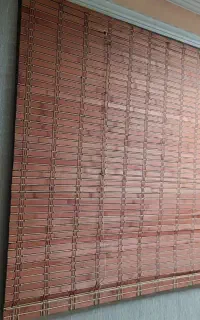 پرده رومن چوب بامبو
